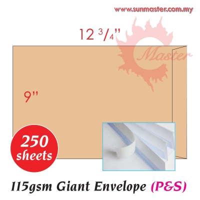 9" x 12.75" Giant PS Envelope (250s)