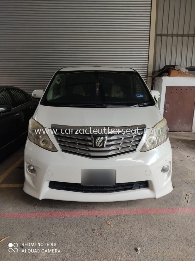 TOYOTA ALPHARD DASHBOARD COVER REPLACE 