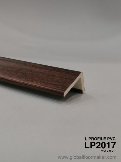 L PROFILE PVC WALNUT LP2017