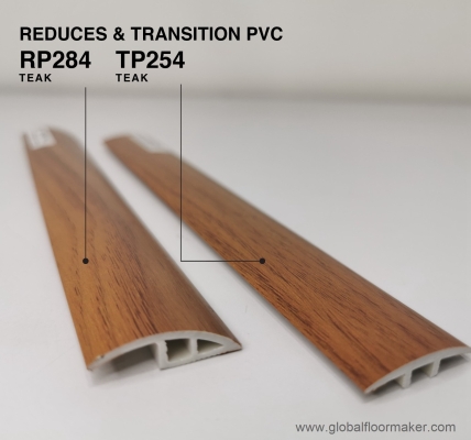 REDUCES & TRANSITION PVC RP284 (TEAK) & TP254 (TEAK)