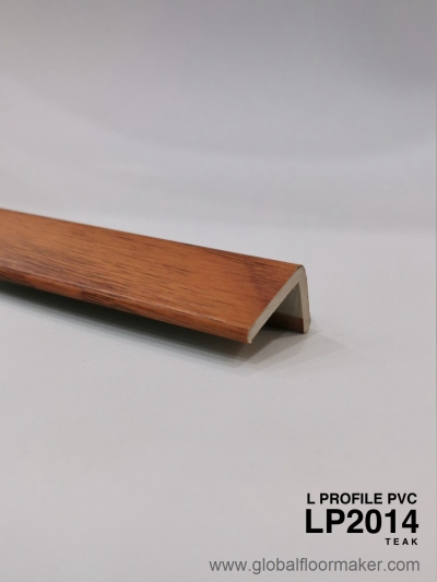 L PROFILE PVC TEAK LP2014