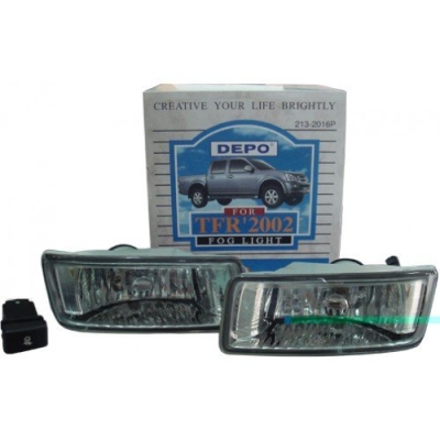 D-Max 02 Fog Lamp W/Wiring + Switch