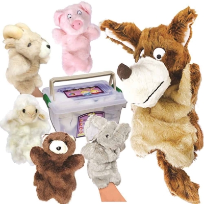 ITAT-148 Animal Hand Puppet (6 Pcs) - Set (F)