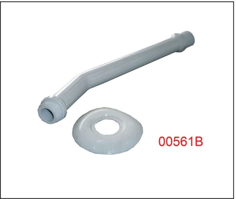 PVC Showerhead & Arm - 00561B