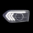 Honda City Gm6 17-19 - LED DRL Daylight Cover (New Arrow Design)