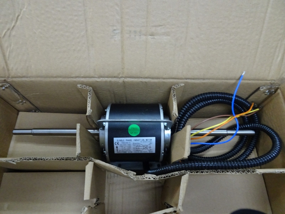 HONGLU YSK-100W-4 100W FAN MOTOR (230V/1PH/50HZ) 4P C/W CAPACITOR (4.0UF) (SAIVER:SFCH06AW-P3AR)
