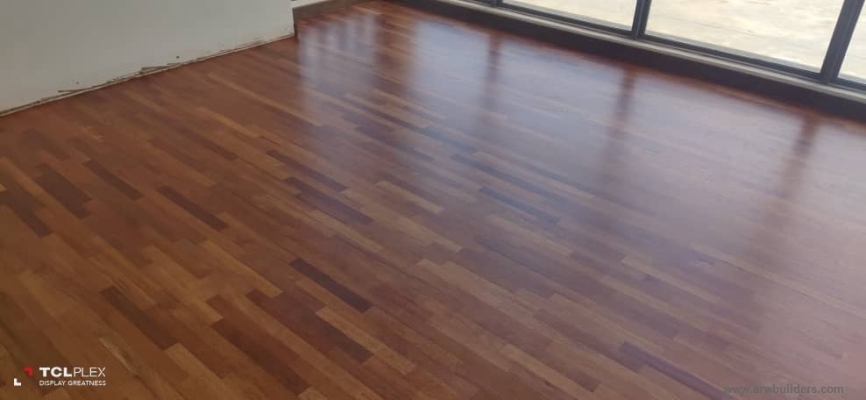 Solid Wood Flooring Work