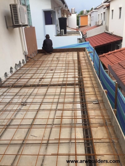 Klang Double Storey Extension Runing Works Reference