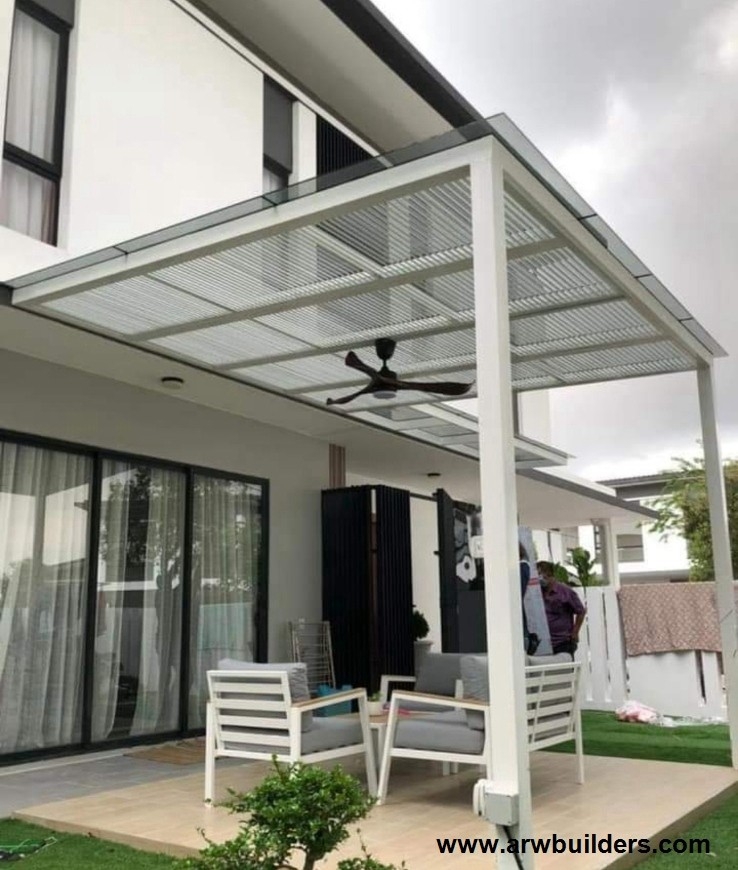 Contoh Bumbung Klang Gambaran Keseluruhan Bumbung Awning Di Selangor / Kuala Lumpur / Klang / Puchong / Kepong / Shah Alam Bumbung & Awning Rujukan Reka Bentuk UbahSuai Malaysia