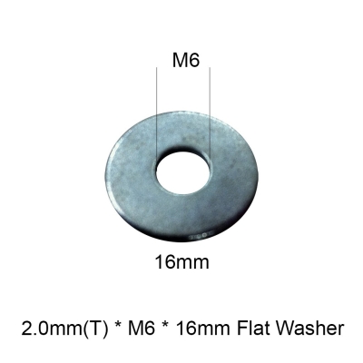 Flat Washer 2.0 M6