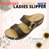 Comfort Ladies Flat Slippers -PS-291-6 BROWN Colour  Ladies Slippers & Sandals