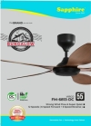 Sapphire FM-6813 DC FAN 55'' Ceiling Fan Fan