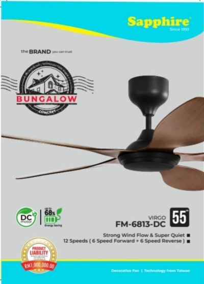 Sapphire FM-6813 DC FAN 55''