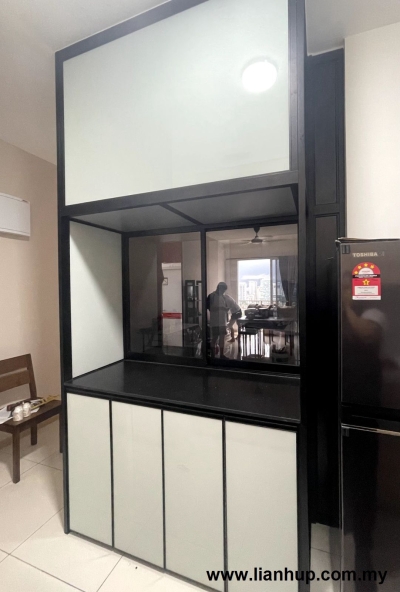 Kajang Aluminium & Glass Divider Reference