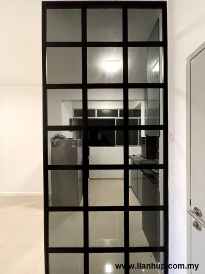 Kajang Aluminium & Glass Divider Reference