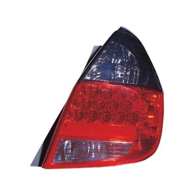 Jazz/Fit `01-`07 Rear Lamp Crystal LED Red/Smoke