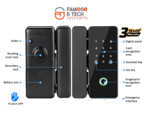 FAMOSO D TECH DIGITAL LOCK GLF7