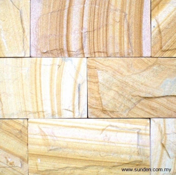 RF Sahara Sandstone Rockface Stone Wall Brick Stone Choose Sample / Pattern Chart