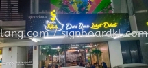 restoran 3d box up led frontlit lettering logo signage signboard at kepong subang jaya puchong damansara PAPAN TANDA HURUF TIMBUL 3D