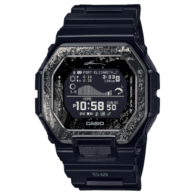 G-Shock Limited Edition Kanoa Igarashi GBX-100KI-1 Black Digital Resin Band Watch