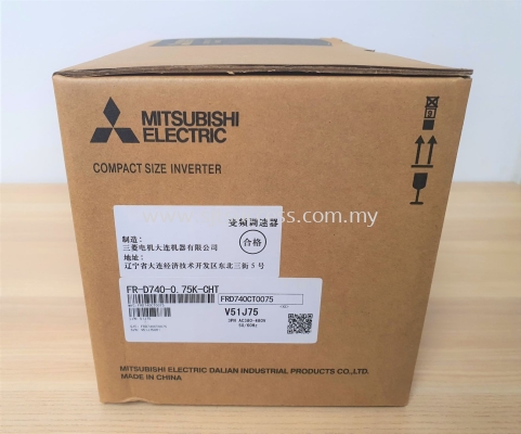 MITSUBISHI FR-D740-0.75K-CHT INVERTER MALAYSIA