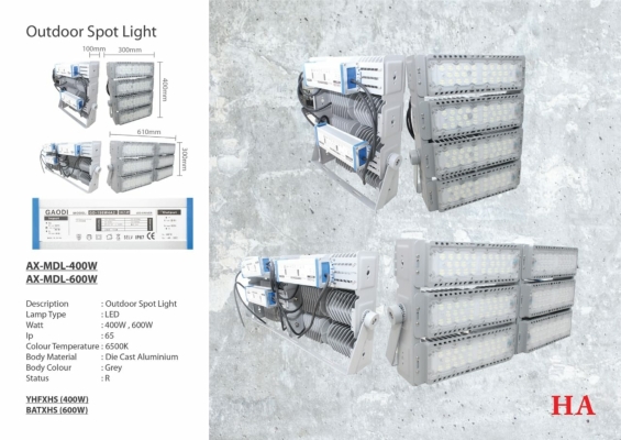 LED SPOTLIGHT 400W/600W