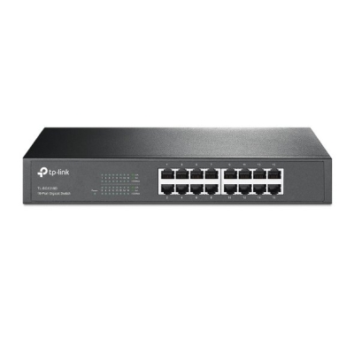 TL-SG1016D.TP-Link 16-Port Gigabit Desktop/Rackmount Switch