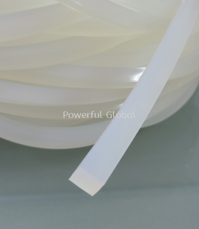 Silicone Rubber Square Translucent