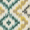 Belgium Origin Acacia Fabrics Jamboree Scouting 17 Jade Geometry/ Vector Curtain Curtain