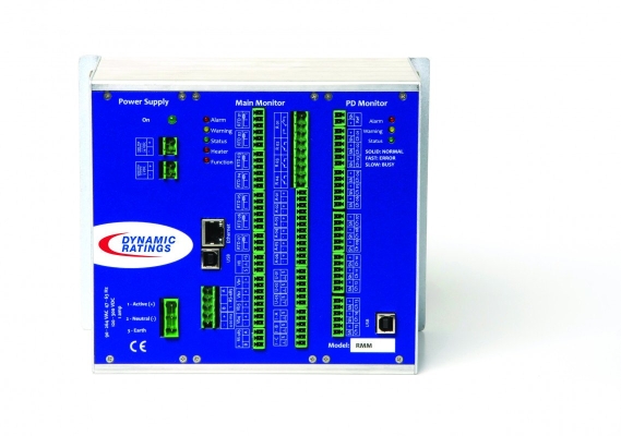 Online Partial Discharge - Temperature monitoring system Rotating Machine Monitor (RMM)