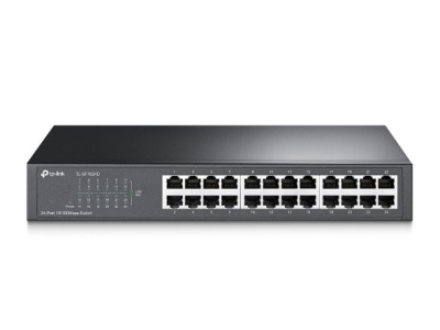 TL-SF1024D.TP-Link 24-port 10/100Mbps Desktop/Rackmount Switch