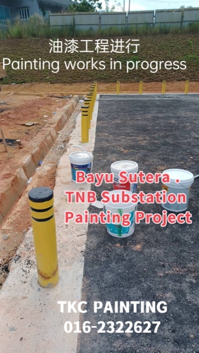 Site TNB SUB-STATION  Painting Project at# Bayu Sutera