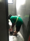 Today start 2 full time cleaner at shah alam 2/08/2022 new site office cleaning Office Cleaning