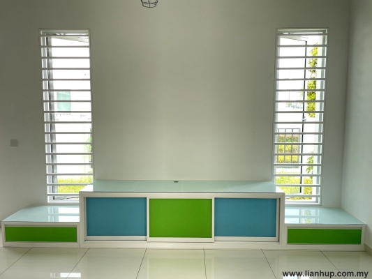 Custom Living Room TV Cabinet Sample - Kajang 