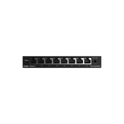 RG-ES208GC.RUIJIE 8-Port Gigabit Cloud Mananged Non-PoE Switch