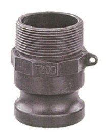 PP Camlock Couplings (BSPT) - Male Adapter x Male Thread (F)