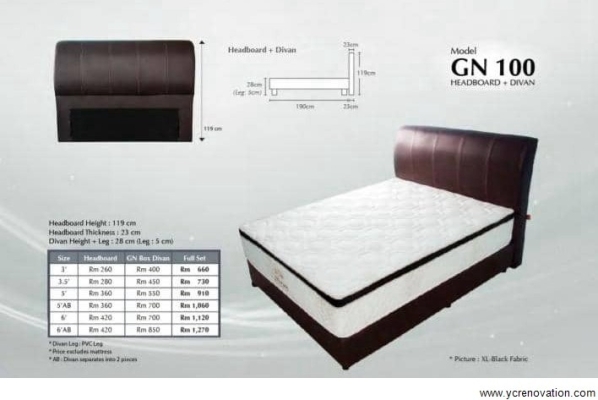 Bed Model - GN 100