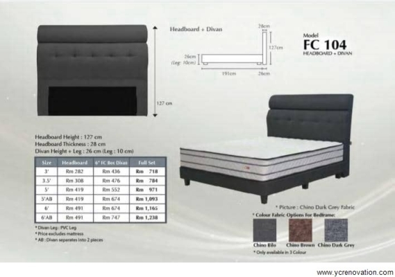 Katil Model - FC 104