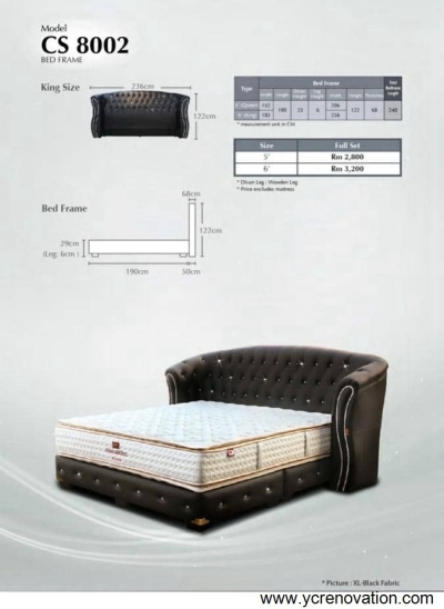 Bed Model - CS 8002