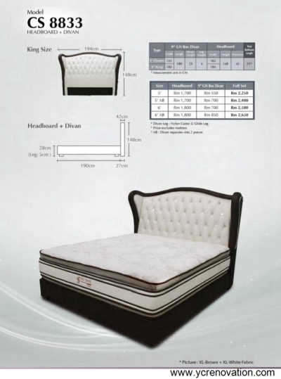 Bed Model - CS 8833