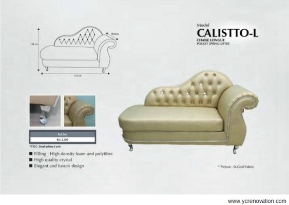 Bed Chair - CALISTTO-L