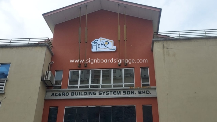 Acero Building System Sdn Bhd - Puchong - 3D PVC From Board Letter and Concel Signage