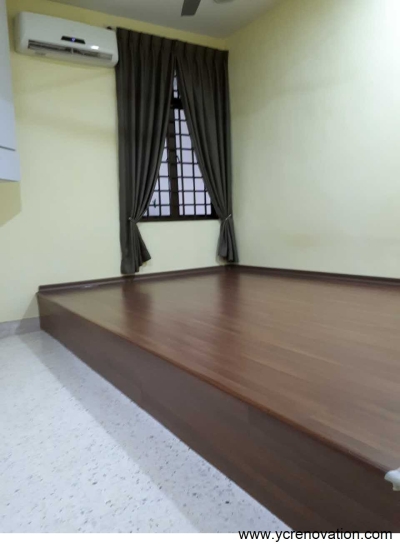 Platform Lantai Vinyl Gaya Tatami 