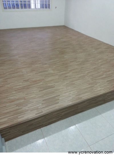 Tatami Style Platform By Vinyl Floor