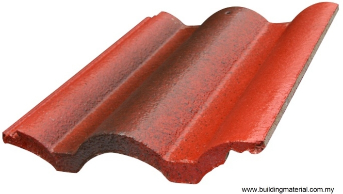 Lama Roman Roof Tiles - New Ruby (Duotone Colour)