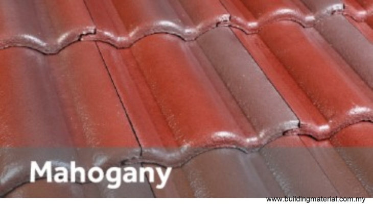 Monier Roof Tiles Elabana Mahogany