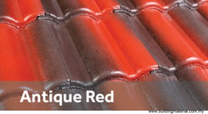 Monier Roof Tiles Elabana Antique Red