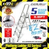 EVERLAS EZ05 5 Steps 1571MM EZ-Series Aluminum Platform Ladder Ladder Home Improvement