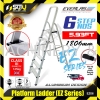 EVERLAS EZ06 6 Step 1806MM EZ-Series Aluminum Platform Ladder Ladder Home Improvement