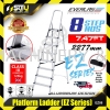 EVERLAS EZ08 8 Steps 2277MM EZ-Series Aluminum Platform Ladder Ladder Home Improvement